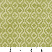 Load image into Gallery viewer, Essentials Heavy Duty Geometric Trellis Upholstery Drapery Fabric / Lime Green