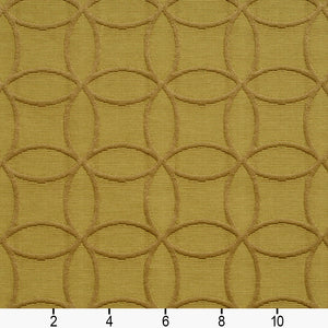 Essentials Upholstery Drapery Geometric Trellis Fabric / Olive