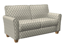 Load image into Gallery viewer, Essentials Heavy Duty Geometric Trellis Upholstery Drapery Fabric / Silver