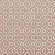 Load image into Gallery viewer, Essentials Heavy Duty Upholstery Drapery Geometric Trellis Fabric / Taupe