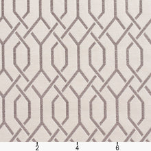 Load image into Gallery viewer, Essentials Heavy Duty Upholstery Drapery Fabric White / Moonstone Lattice