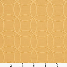 Load image into Gallery viewer, Essentials Upholstery Drapery Geometric Trellis Fabric / Yellow