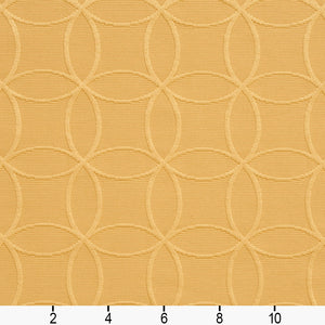 Essentials Upholstery Drapery Geometric Trellis Fabric / Yellow