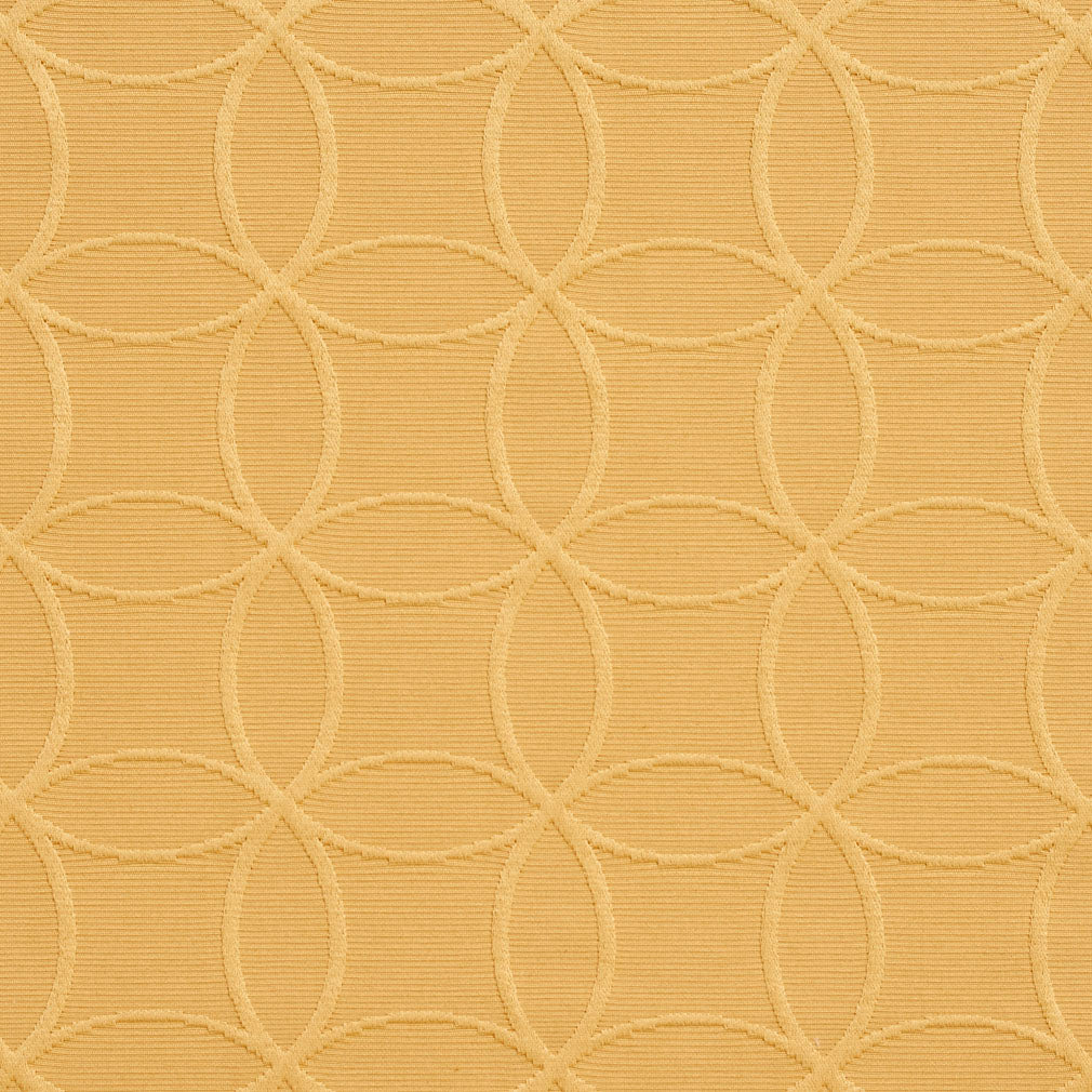 Essentials Upholstery Drapery Geometric Trellis Fabric / Yellow