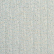 Load image into Gallery viewer, Essentials Heavy Duty Upholstery Drapery Geometric Zig Zag Chevron Fabric / Aqua
