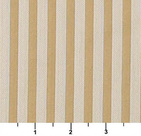 Essentials Heavy Duty Upholstery Fabric Gold / Flax Stripe