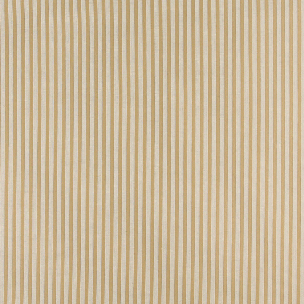 Essentials Heavy Duty Upholstery Fabric Gold / Flax Stripe