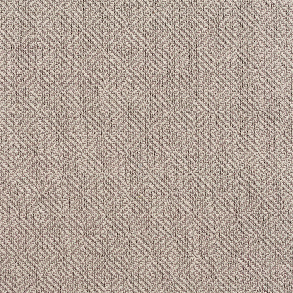 Essentials Crypton Gray Cream Geometric Diamond Upholstery Fabric / Gray