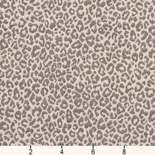 Load image into Gallery viewer, Essentials Upholstery Drapery Leopard Fabric Grey Ivory / CB700-96