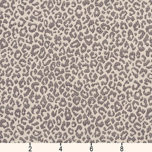 Essentials Upholstery Drapery Leopard Fabric Grey Ivory / CB700-96