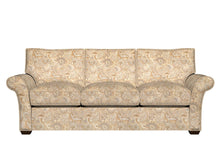 Load image into Gallery viewer, Essentials Cityscapes Gray Mustard Beige Cream Floral Paisley Upholstery Drapery Fabric
