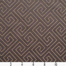 Load image into Gallery viewer, Essentials Heavy Duty Upholstery Drapery Greek Key Fabric Gray / Pewter