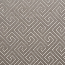 Load image into Gallery viewer, Essentials Heavy Duty Upholstery Drapery Greek Key Fabric Gray / Platinum