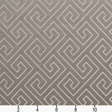 Load image into Gallery viewer, Essentials Heavy Duty Upholstery Drapery Greek Key Fabric Gray / Platinum