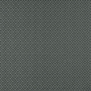 Essentials Gray Silver Geometric Diamond Сircle Upholstery Fabric / Sterling