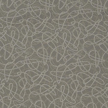 Load image into Gallery viewer, Essentials Stain Repellent Upholstery Fabric Gray / Squiggles Smoke