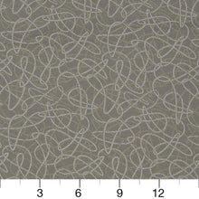 Load image into Gallery viewer, Essentials Stain Repellent Upholstery Fabric Gray / Squiggles Smoke