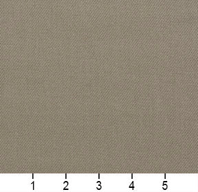 Essentials Cotton Twill Gray Upholstery Fabric / Sterling