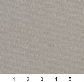 Essentials Cotton Duck Gray Upholstery Drapery Fabric / Sterling