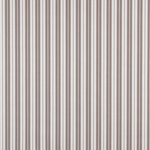 Essentials Outdoor Gray Taupe White Classic Stripe Upholstery Fabric
