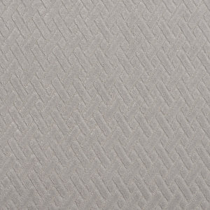 Essentials Upholstery Velvet Diagonal Basketweave Fabric Grey / CB800-43