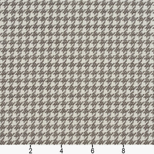 Essentials Upholstery Houndstooth Fabric Grey White / CB700-29