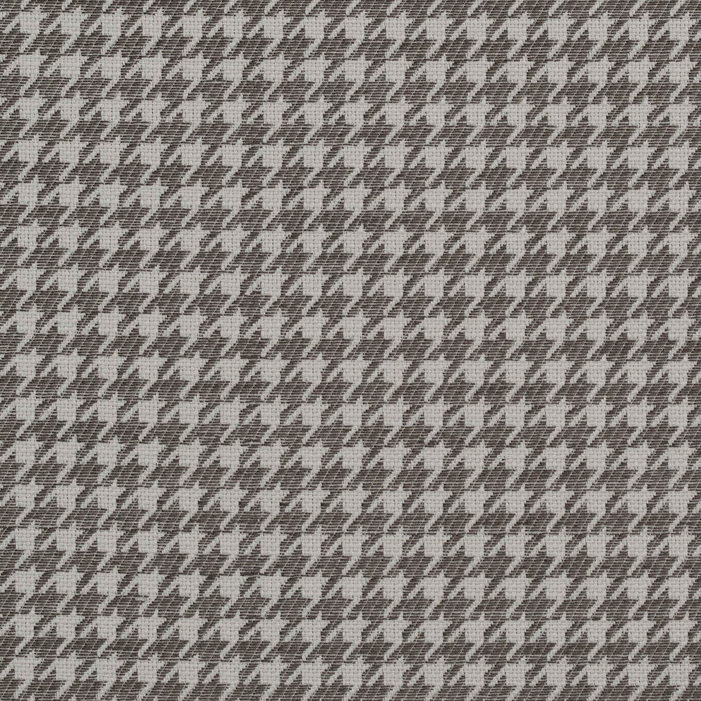 Essentials Upholstery Houndstooth Fabric Grey White / CB700-29