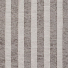 Load image into Gallery viewer, Essentials Chenille Gray White Stripe Upholstery Fabric