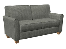Load image into Gallery viewer, Essentials Heavy Duty Greek Key Upholstery Drapery Velvet Fabric / Gray