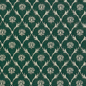 Essentials Heavy Duty Upholstery Fabric Green / Alpine Trellis