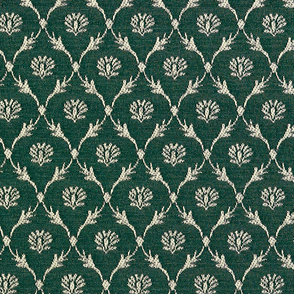 Essentials Heavy Duty Upholstery Fabric Green / Alpine Trellis