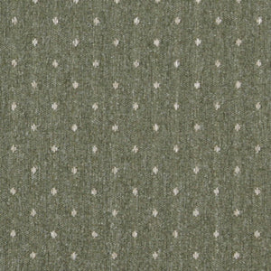 Essentials Green Beige Upholstery Fabric / Sage Dot