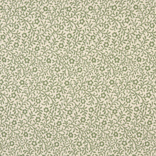 Load image into Gallery viewer, Essentials Floral Drapery Upholstery Fabric Green Ivory / Spring Trellis