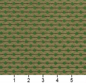 Essentials Heavy Duty Scotchgard Green Polka Dot Upholstery Fabric / Juniper