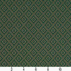 Essentials Crypton Upholstery Fabric Green / Spruce Diamond
