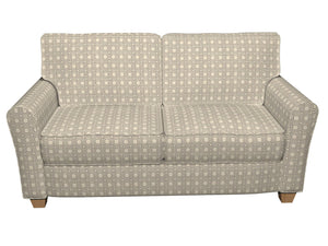 Essentials Upholstery Drapery Trellis Fabric Grey Tan / CB700-19