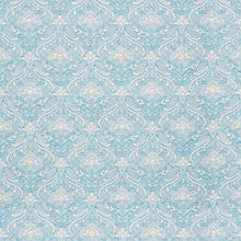 Load image into Gallery viewer, SCHUMACHER HENDRIX EMBROIDERY FABRIC / BLUE