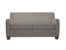 Load image into Gallery viewer, Essentials Heavy Duty Upholstery Herringbone Fabric / Dark Brown White