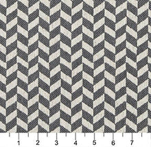 Load image into Gallery viewer, Essentials Heavy Duty Upholstery Herringbone Fabric / Gray White