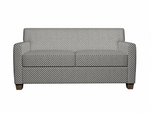 Essentials Heavy Duty Upholstery Herringbone Fabric / Gray White