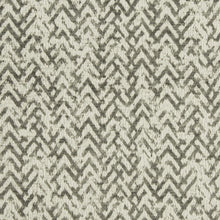 Load image into Gallery viewer, Essentials Heavy Duty Herringbone Upholstery Drapery Fabric / Gray White