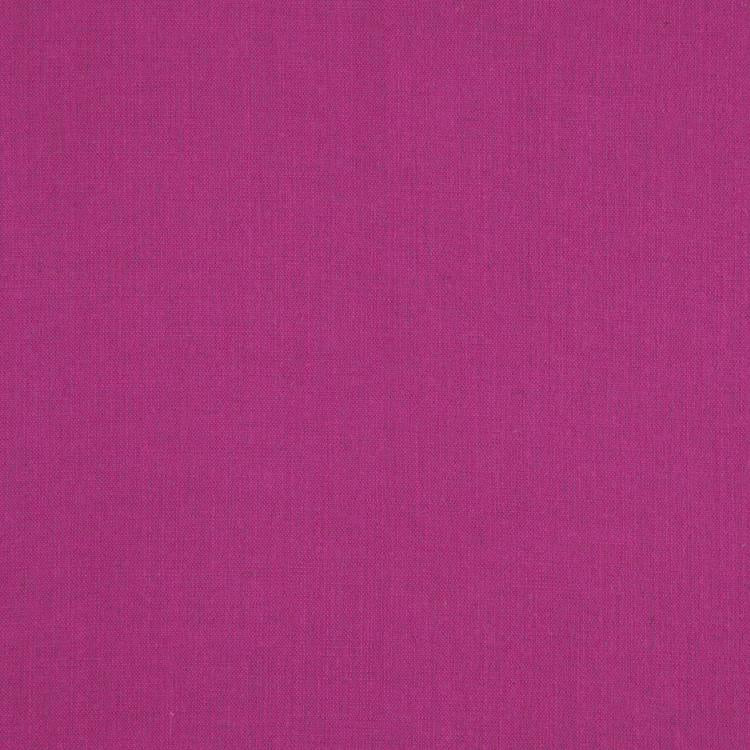 Hot Pink Fuchsia Upholstery Drapery Linen Blend Fabric / Fuchsia