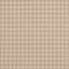 Load image into Gallery viewer, Essentials Houndstooth Check Taupe Beige Upholstery Fabric