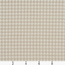 Load image into Gallery viewer, Essentials Houndstooth Check Taupe Beige Upholstery Fabric