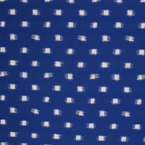Tommy Bahama IKAT BLOCKS / Indoor/Outdoor Sunbrella Fabric  / COBALT