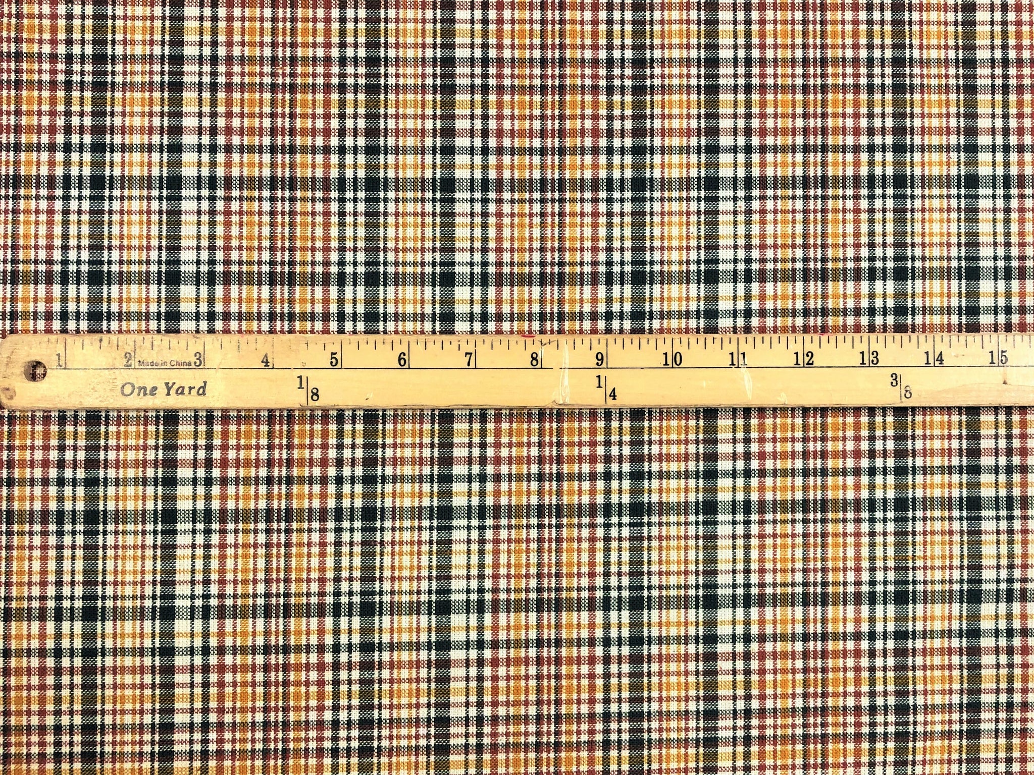 Stain Resistant Tartan Plaid Fabric, Fabric Bistro, Columbia