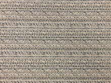 Load image into Gallery viewer, Designer Water &amp; Stain Resistant Small Scale Abstract Charcoal Grey Black Brown Beige MCM Upholstery Fabric