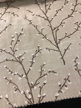 Load image into Gallery viewer, Embroidered Drapery Upholstery Fabric Beige Orange Green Blue / RMIL13