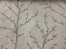Load image into Gallery viewer, Embroidered Drapery Upholstery Fabric Beige Orange Green Blue / RMIL13