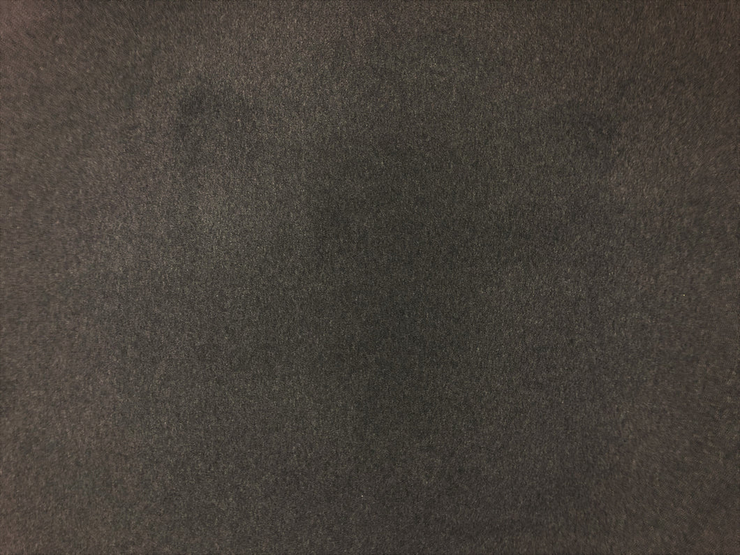 Designer Water & Stain Resistant Short Pile MCM Mid-Century Modern Gray Velvet Upholstery Fabric